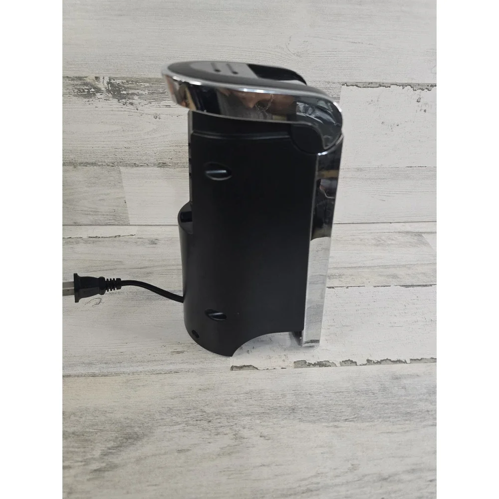 Hamilton Beach 76606Z Electric Can Opener Black Chrome with Knife Sharpener